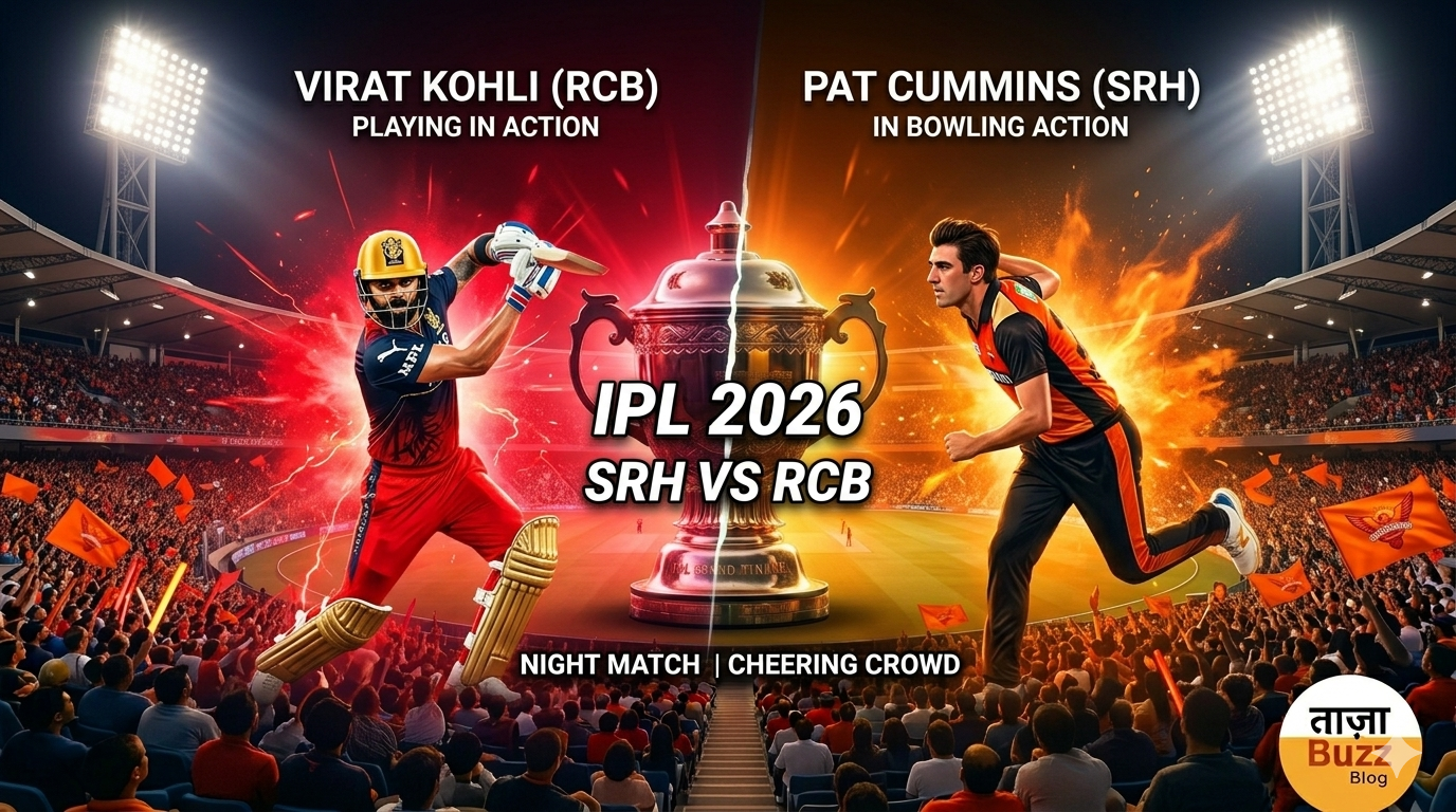 IPL 2026 का महामुकाबलाआज:RCB vs SRH मैच