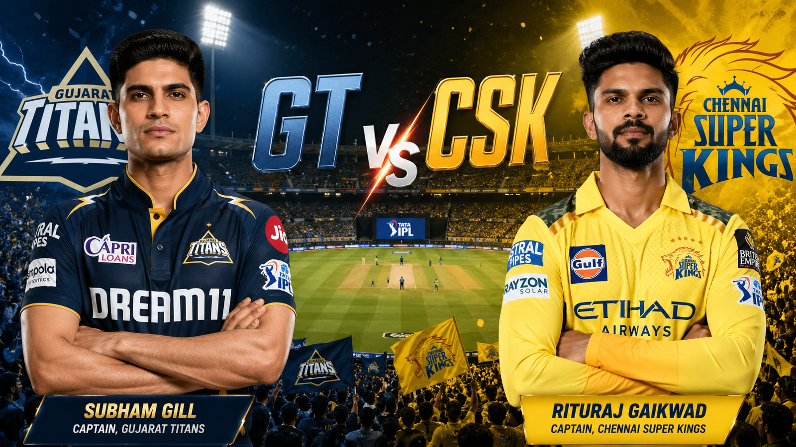 CSK vs GT Dream11 Prediction IPL 2026