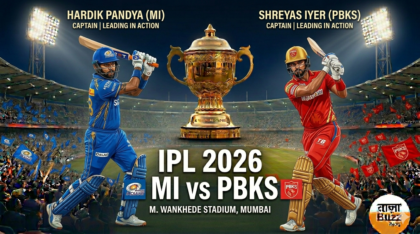 MI vs PBKS Today Match Prediction 2026 Pitch Report