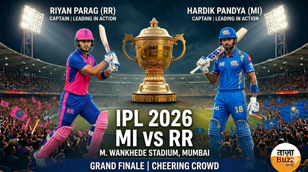 MI vs RR Today 13th Match prediction: जाने हेड टू हेड