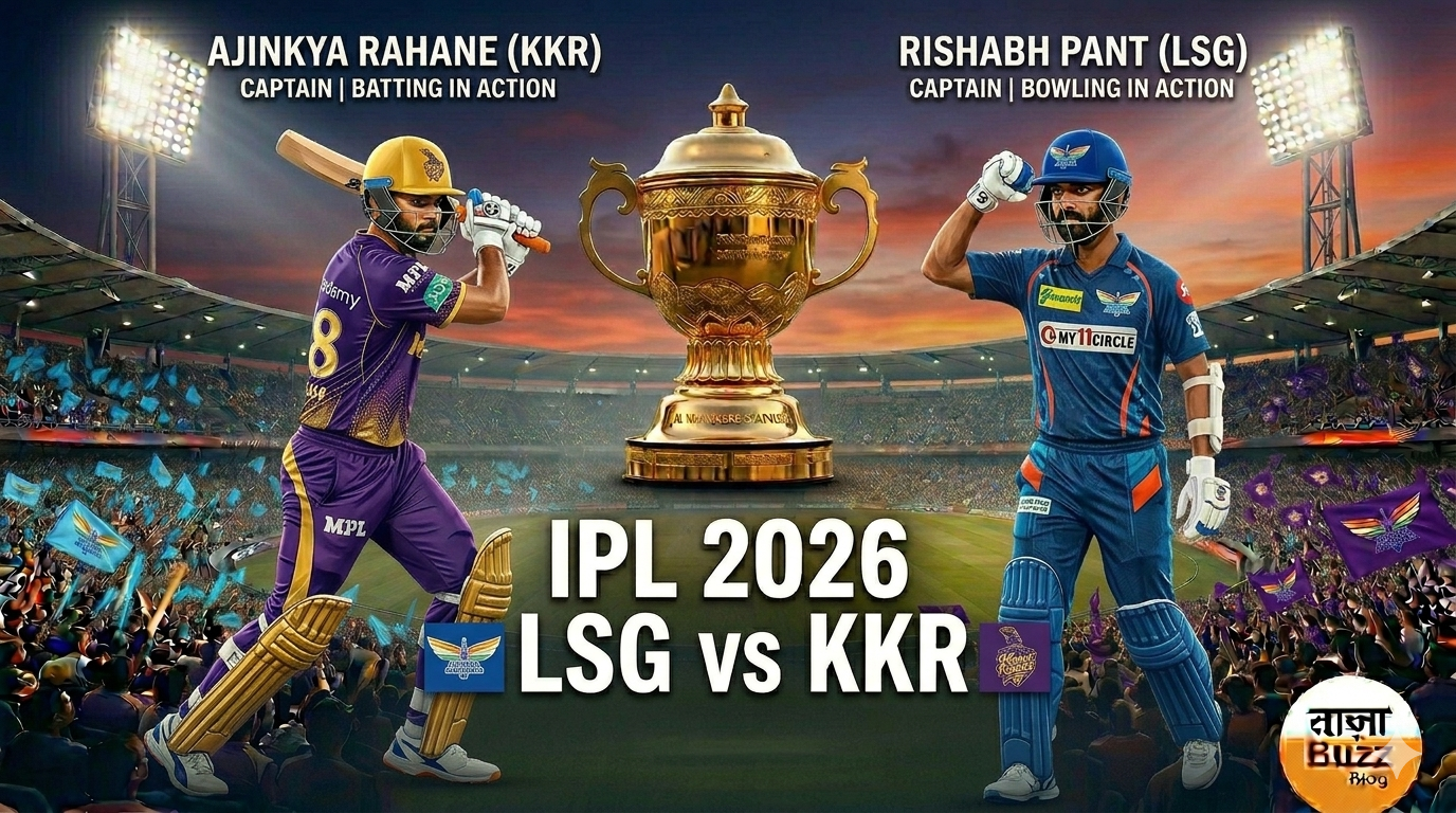 LSG vs KKR IPL today prediction 2026