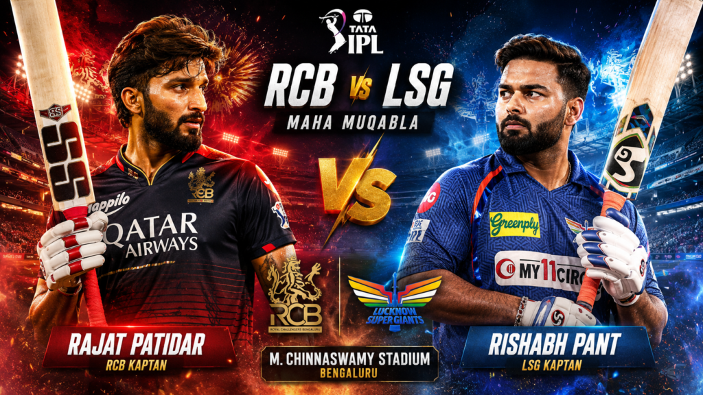 RCB vs LSG Prediction Today