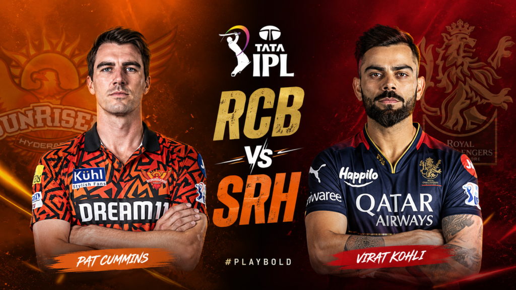 SRH vs RCB IPL 2026 Match 67 Prediction